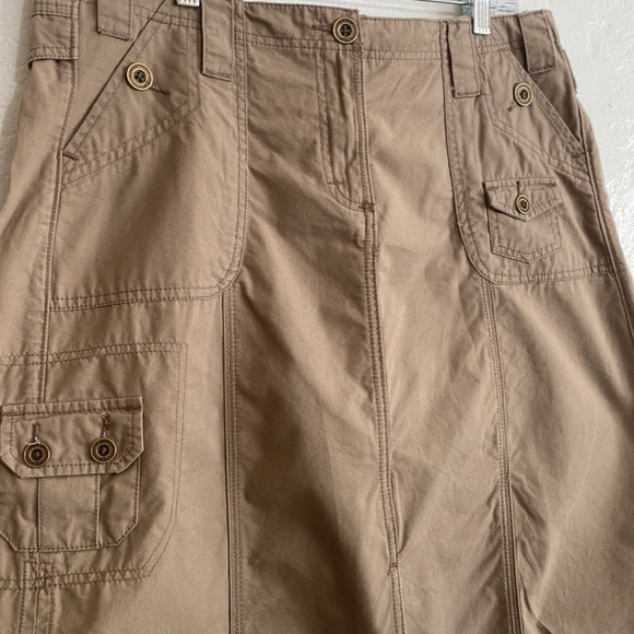 VF Jeanswear Riders Copper Tan Skirt size 15/16M - Picture 2 of 9